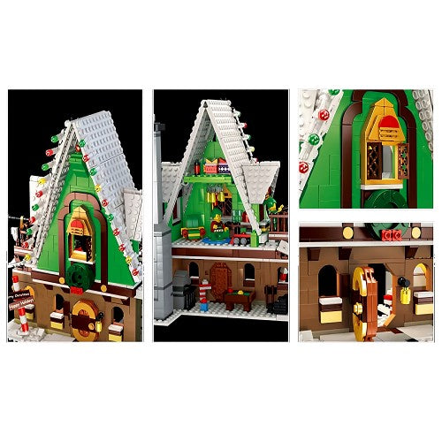 1452 Building Blocks, Christmas House Set Building Blocks Set with Santa Claus, Reindeer Sleigh for Kids 6+ 1452 Building Blocks, Christmas House Set Building Blocks Set with Santa Claus, Reindeer Sleigh for Kids 6+